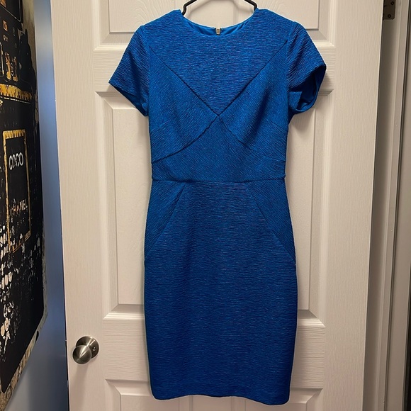 Ted Baker Blue Dress Size 2 - Picture 1 of 4
